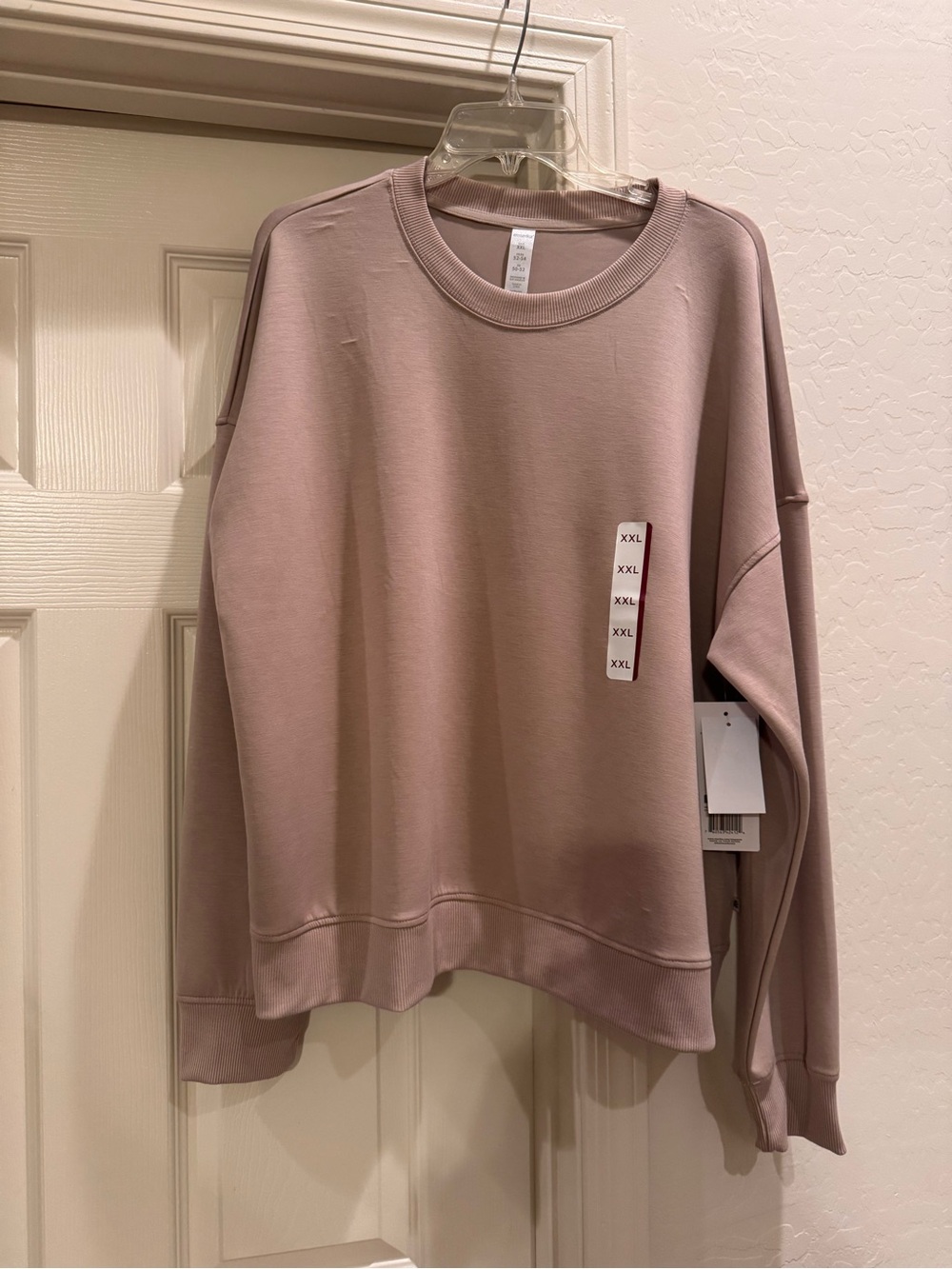 NWT Marika Abby Crewneck Sweatshirt Sandwashed Plus Size XXL